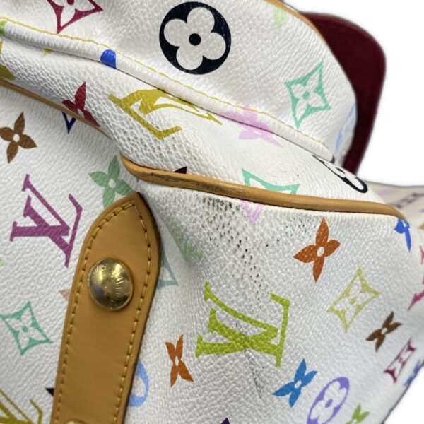 37395177 6 Louis Vuitton Rita Handbag Painted Bronne Monogram Multicolor Canvas