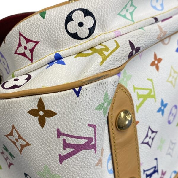 37395177 7 Louis Vuitton Rita Handbag Painted Bronne Monogram Multicolor Canvas