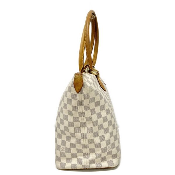 37396196 4 Louis Vuitton Saleya MM Handbag Damier Canvas Azure