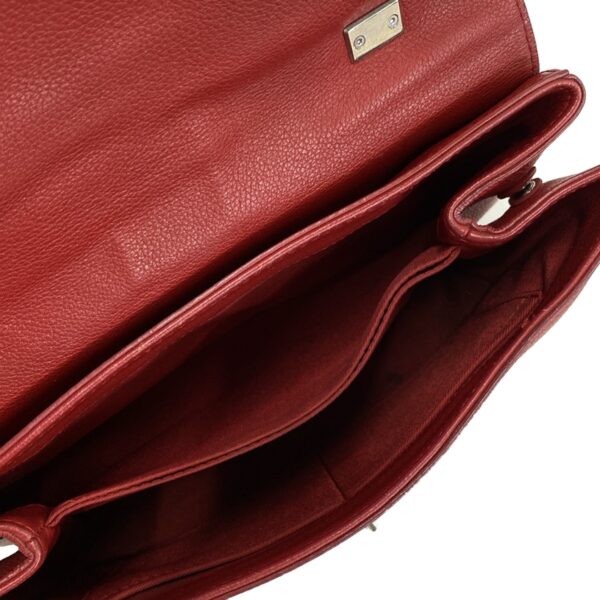 37396204 10 Louis Vuitton Lock Me II Handbag Ruby Calf Leather