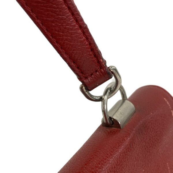 37396204 16 Louis Vuitton Lock Me II Handbag Ruby Calf Leather