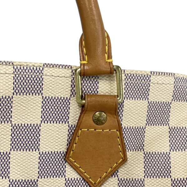 37396205 15 Louis Vuitton Speedy 30 Handbag Damier Campus Azure