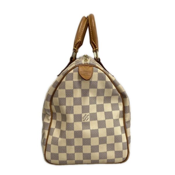 37396205 2 Louis Vuitton Speedy 30 Handbag Damier Campus Azure