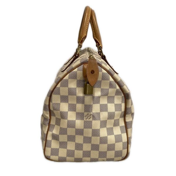 37396205 4 Louis Vuitton Speedy 30 Handbag Damier Campus Azure