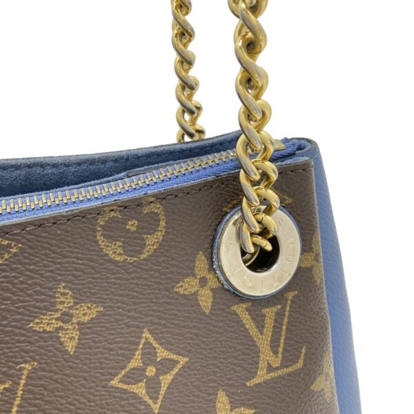 37396208 16 Louis Vuitton Surenne BB Shoulder Bag Blue Jean Monogram Canvas