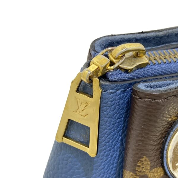 37396208 17 Louis Vuitton Surenne BB Shoulder Bag Blue Jean Monogram Canvas