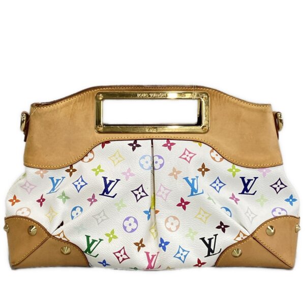 37396211 1 Louis Vuitton Judy MM Handbag Monogram Multicolor Canvas Bronne