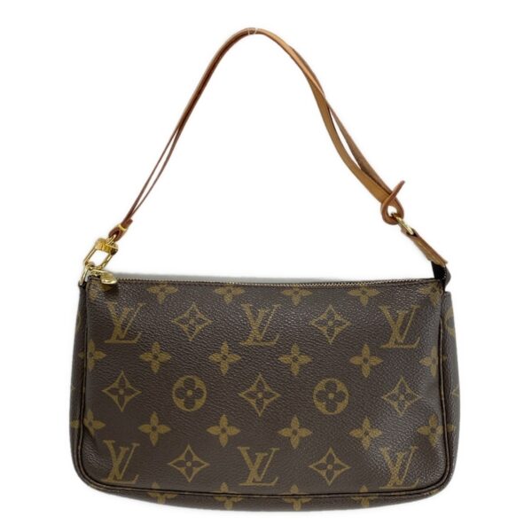 37396213 1 Louis Vuitton Pochette Accessoire Handbag Monogram Canvas