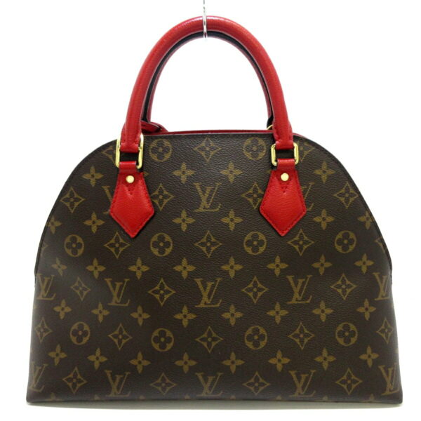 37396411 3 Louis Vuitton Alma Bag Handbag Rouge Leather