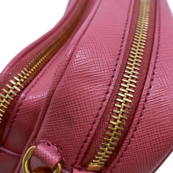 37396435 19 Prada Shoulder Bag Detachable Strap Saffiano Leather Pink