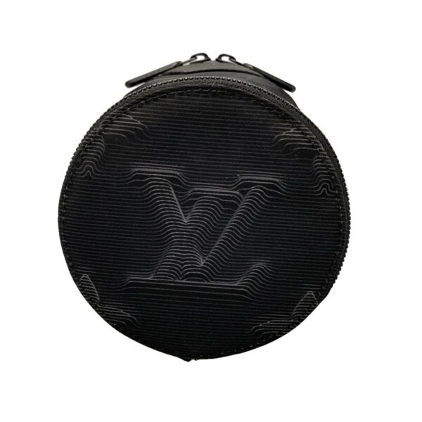 37396601 5 Louis Vuitton Expandable Porochon Shoulder Bag Gray Black