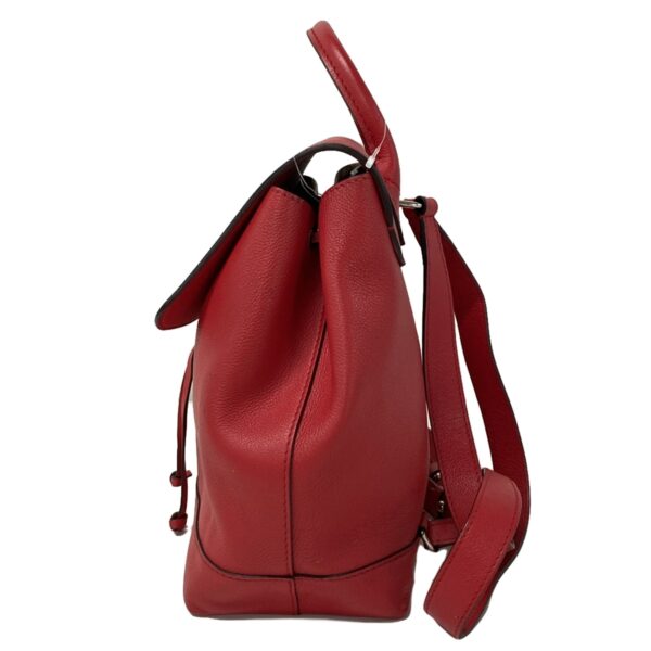 37397191 4 Louis Vuitton Lock Me Backpack Rucksack Ruby Leather