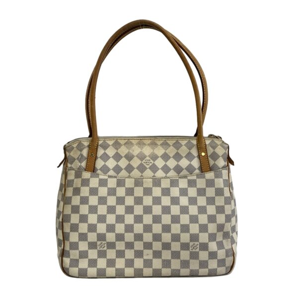 37397579 3 Louis Vuitton Figeri PM Shoulder Bag Damier Azur Canvas