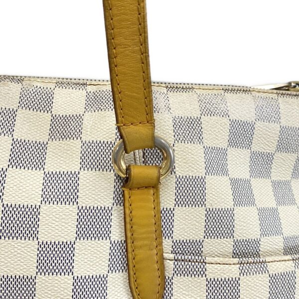 37397580 15 Louis Vuitton Totally MM Shoulder Bag Damier Azur