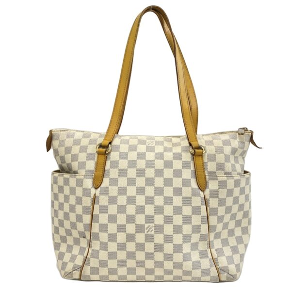 37397580 3 Louis Vuitton Totally MM Shoulder Bag Damier Azur