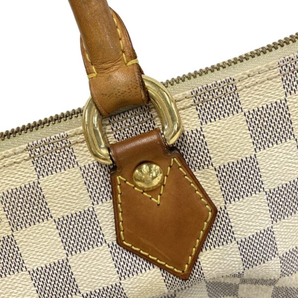 37397588 15 Louis Vuitton Saleya PM Handbag Damier Azur Canvas