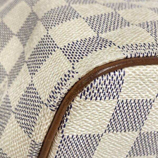 37397588 9 Louis Vuitton Saleya PM Handbag Damier Azur Canvas