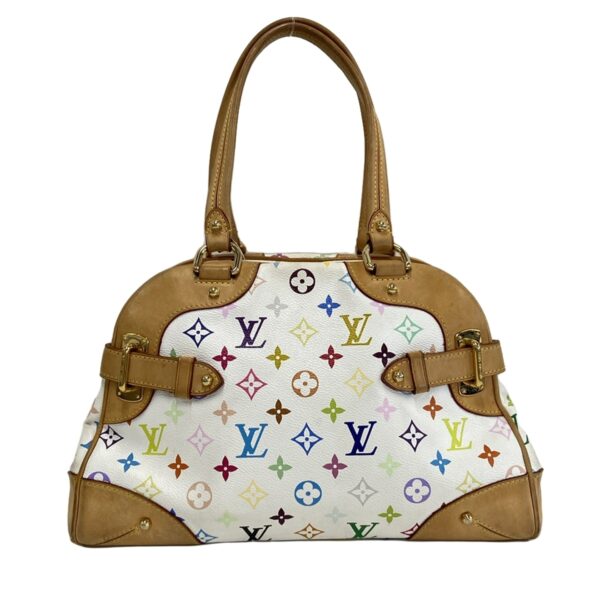 37397591 3 Louis Vuitton Claudia Handbag Monogram Multicolor Canvas