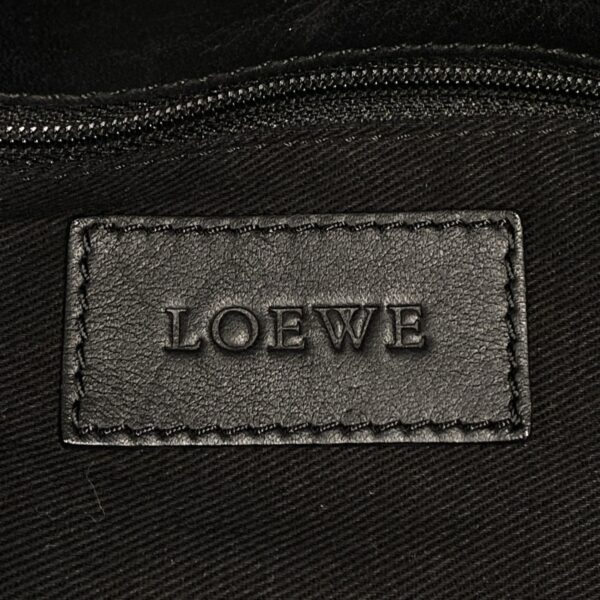 37397622 12 Loewe Shopper Tote Tote Bag Studs Crown Black Leather