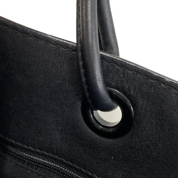 37397622 16 Loewe Shopper Tote Tote Bag Studs Crown Black Leather