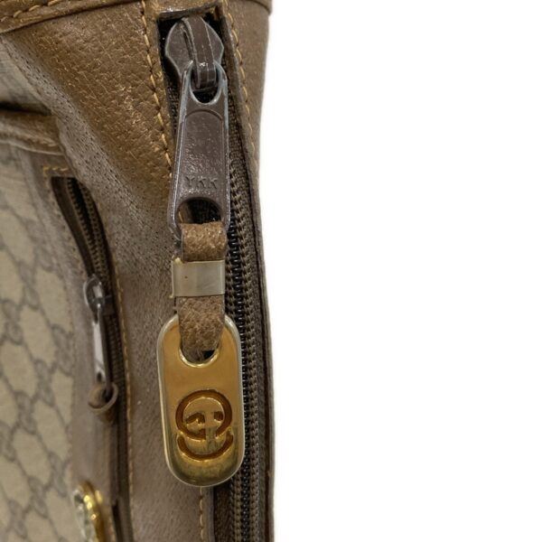 37397645 16 Gucci GG Plus Gucci Shoulder Bag Leather Beige Brown