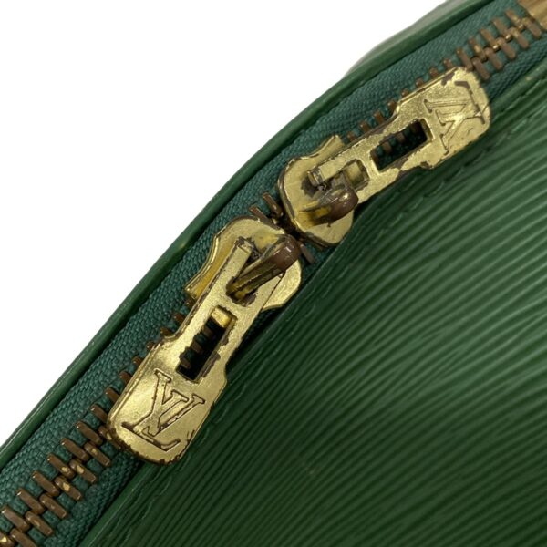 37412087 17 Louis Vuitton Keepall 45 Bag Borneo Green Leather