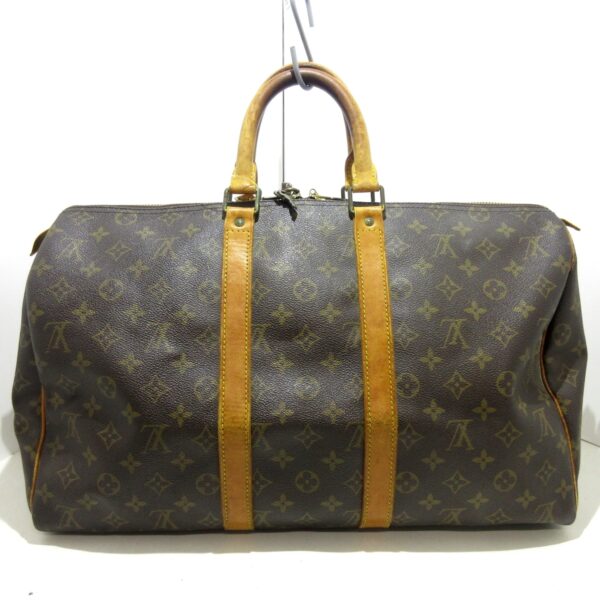 37412387 3 Louis Vuitton Keepall 50 Bag Monogram Canvas