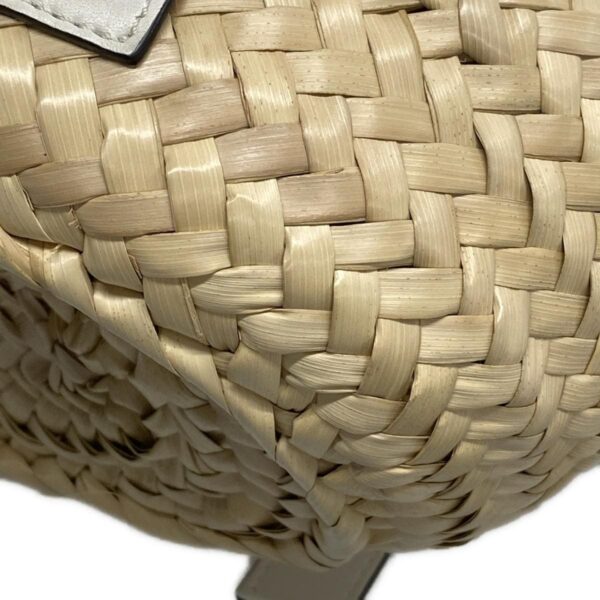 37413873 6 Loewe Basket Bag Handbag Basket Bag Natural White Leather