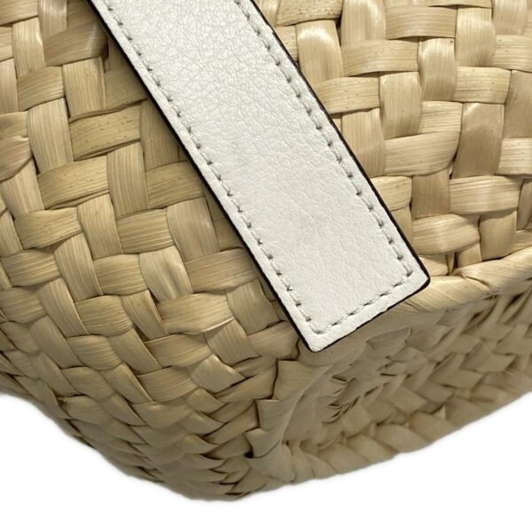 37413873 9 Loewe Basket Bag Handbag Basket Bag Natural White Leather