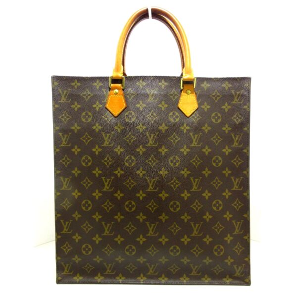 37414439 1 Louis Vuitton Sac Plat Handbag Monogram Canvas