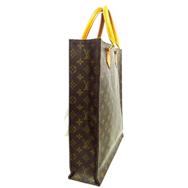 37414439 2 Louis Vuitton Sac Plat Handbag Monogram Canvas