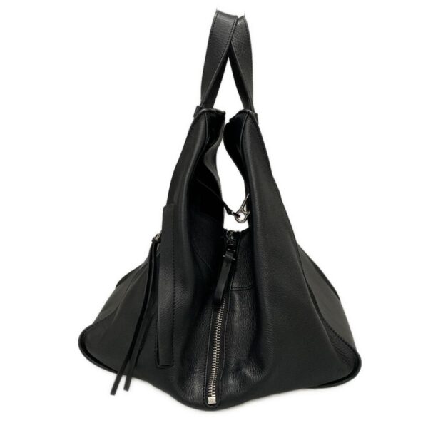 37414826 4 Loewe Hammock Medium Handbag Black Leather