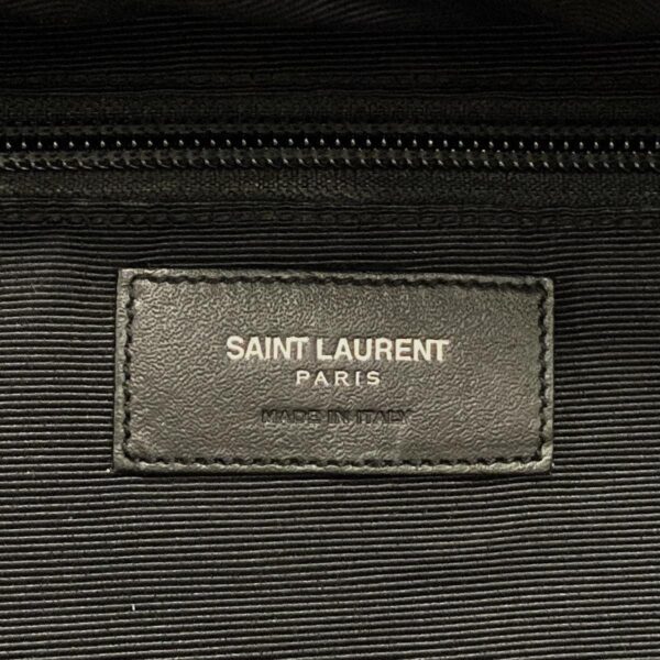 37415166 12 Saint Laurent Paris City Rucksack Star Embroidery Leather Black