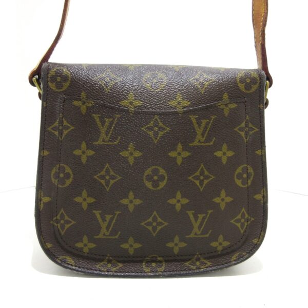 37415809 3 Louis Vuitton Saint Cloud MM Shoulder Bag Monogram Canvas