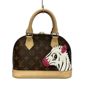 37416368 1 Louis Vuitton Monceau Monogram Canvas Shoulder Bag Brown