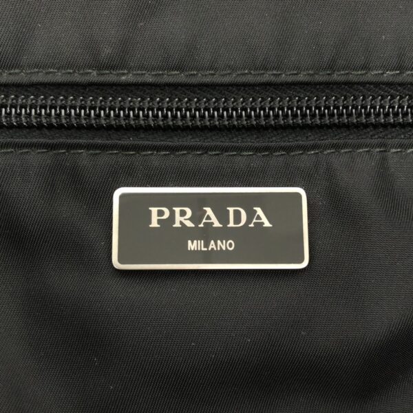 37467443 7 Prada Handbag Camouflage Pattern Nylon Leather Navy Multi Blue