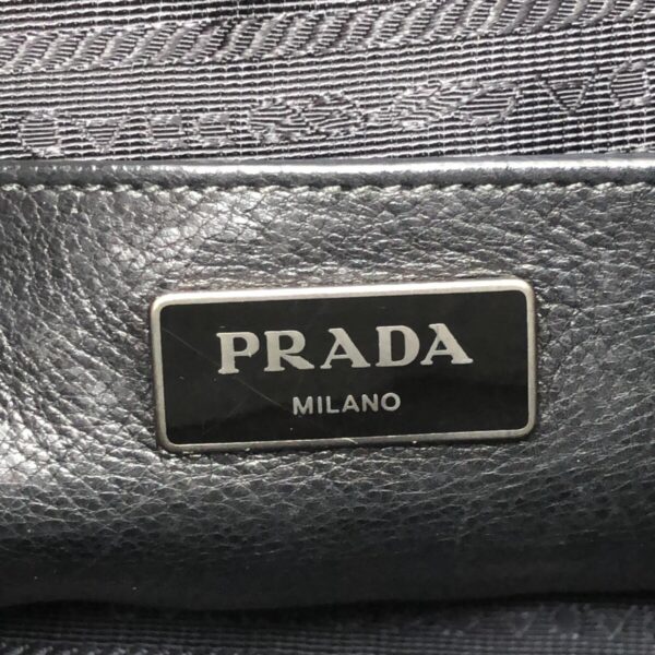 37467447 7 Prada Handbag Leather Brown Black