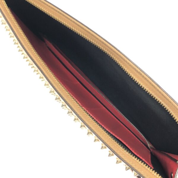 37467449 6 Christian Louboutin Trick Track Clutch Bag Studded Brown