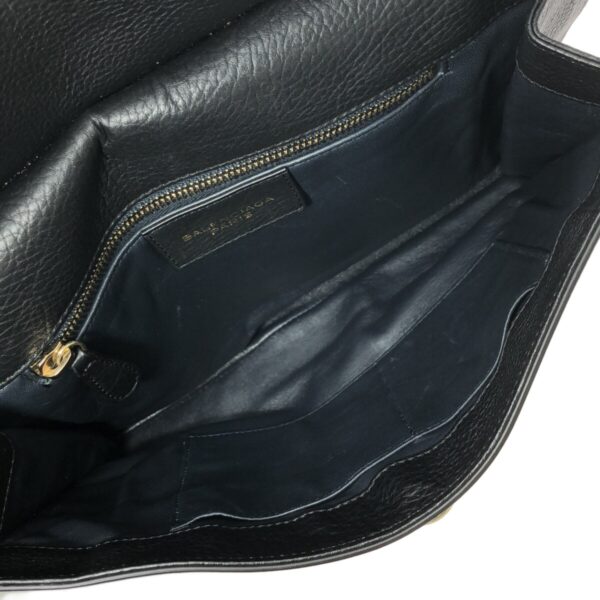 37467464 6 Balenciaga Tube Clutch Bag Leather Black