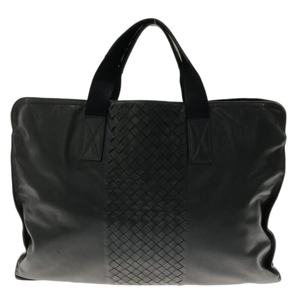 37467468 1 Bottega Veneta Intrecciato Tote Bag Leather Black