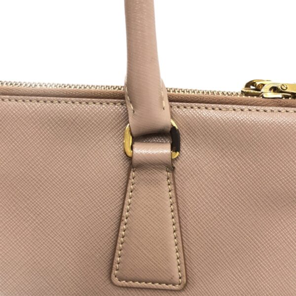 37467480 9 Prada Galleria Bag Tote Bag Leather Beige