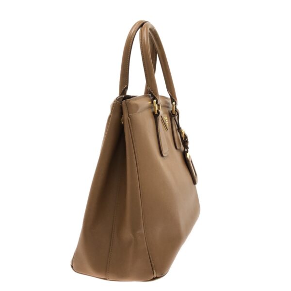 37467488 2 Prada Tote Bag Leather Brown