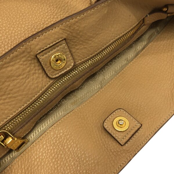 37467496 10 Prada Tote Bag Leather Beige