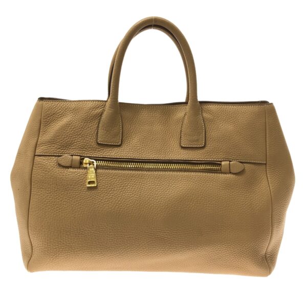 37467496 3 Prada Tote Bag Leather Beige