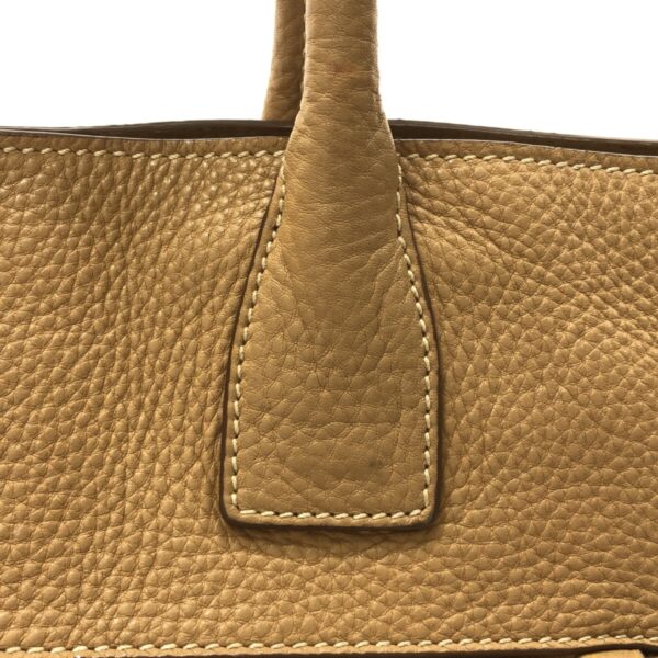 37467496 9 Prada Tote Bag Leather Beige