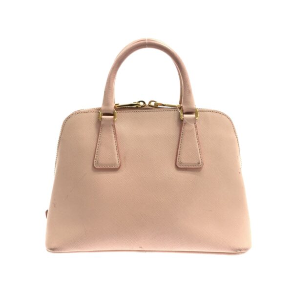 37467506 3 Prada Handbag Leather Pink Beige