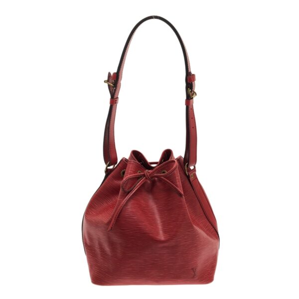 37468639 1 Louis Vuitton Petit Noe Shoulder Bag Castilian Red Leather