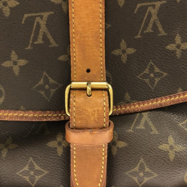 37468644 11 Louis Vuitton Saumur 35 Shoulder Bag Monogram Canvas