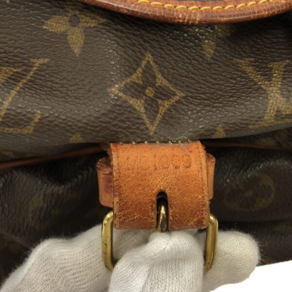 37468644 8 Louis Vuitton Saumur 35 Shoulder Bag Monogram Canvas