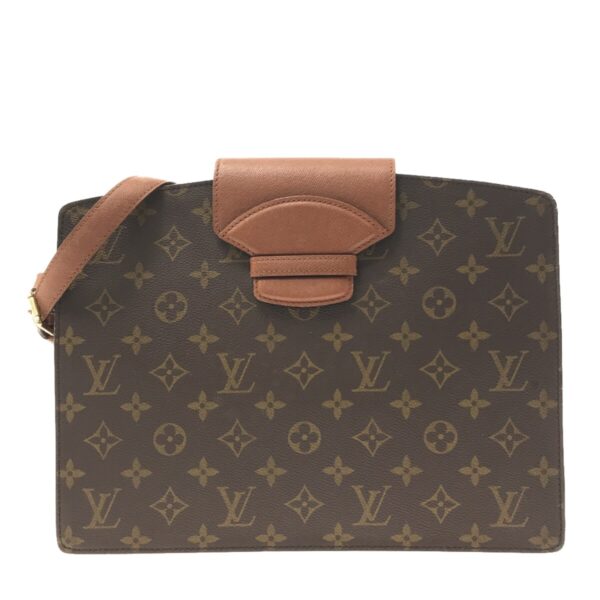 37468654 1 Louis Vuitton Courcelle Shoulder Bag Monogram Canvas